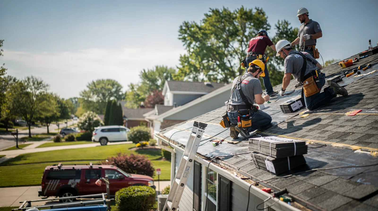Roof Repair in Round Pond, ME around you